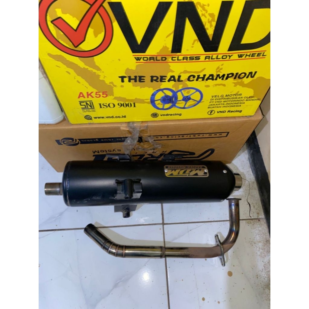 Knalpot MDM Muffler Vario 125/150 Arm New