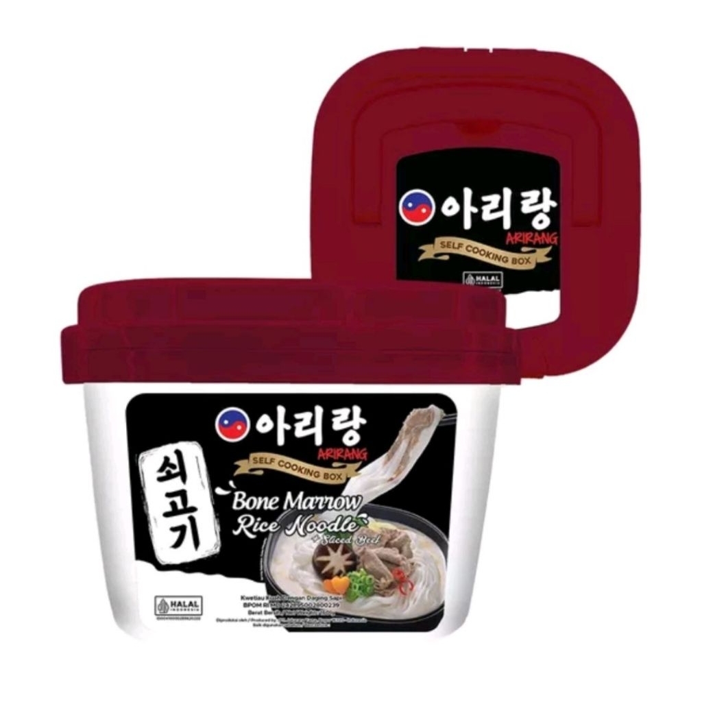 

Arirang Self Cooking box Bone Marrow + Sliced Beef 160 gr