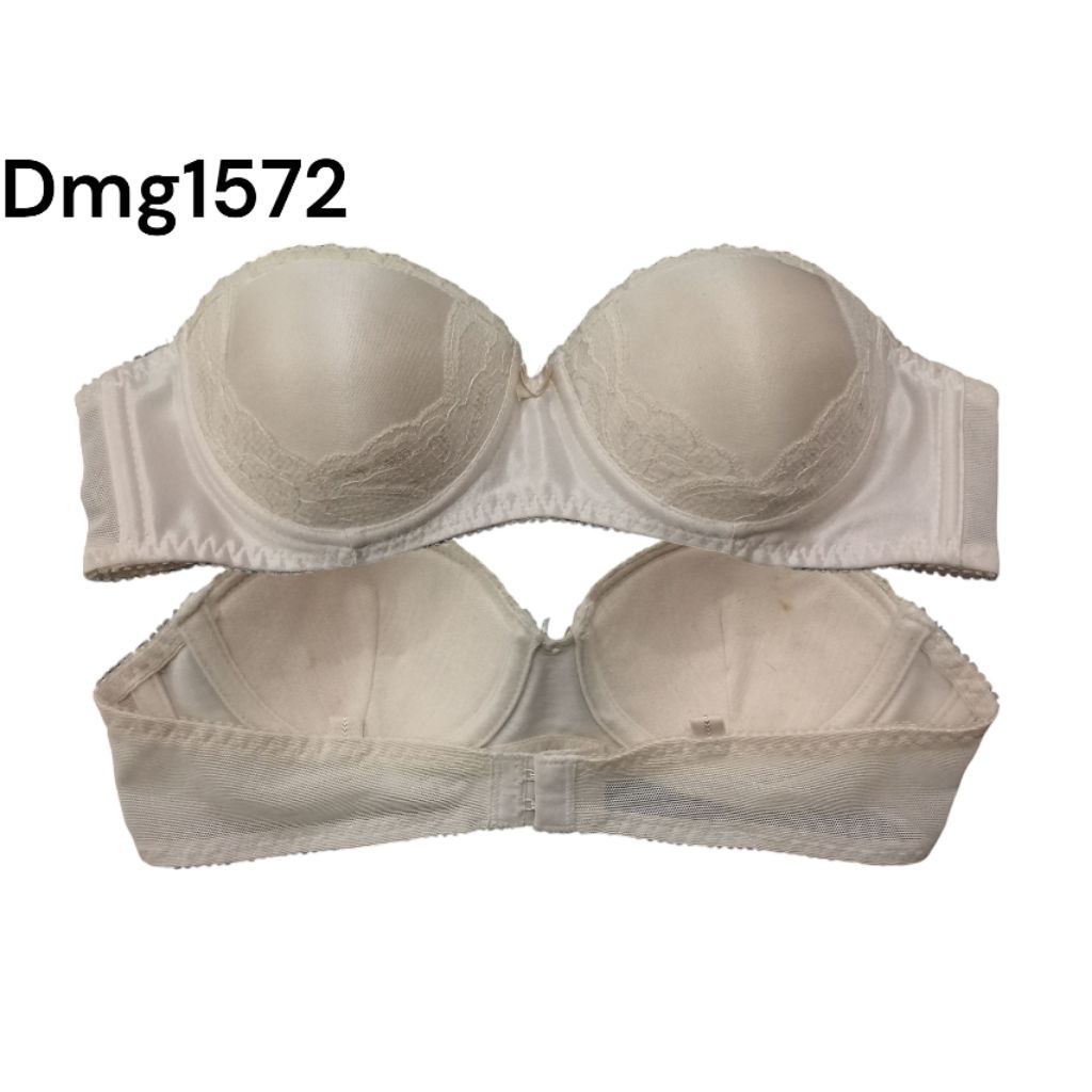 #E Dmg1572 bra branded bra berbusa berkawat bra Riject size 32A