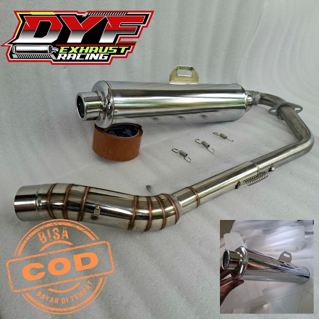 Knalpot ckd Satria FU Pnp JUPITER MX VIXION SATRIA FU CB150R VERZA GSX SUPRA GTR THUNDER BYSON