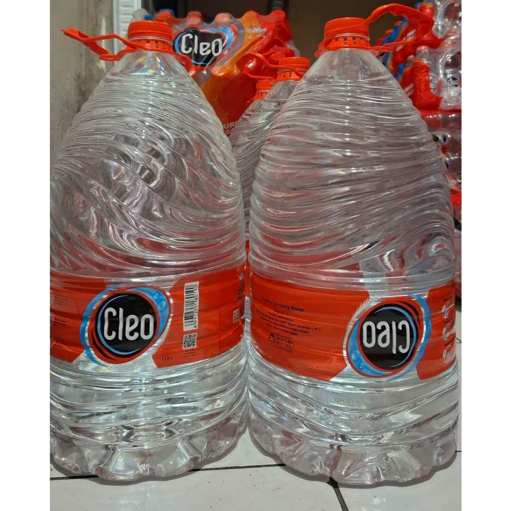 

air cleo kemasan galon 12.8 liter