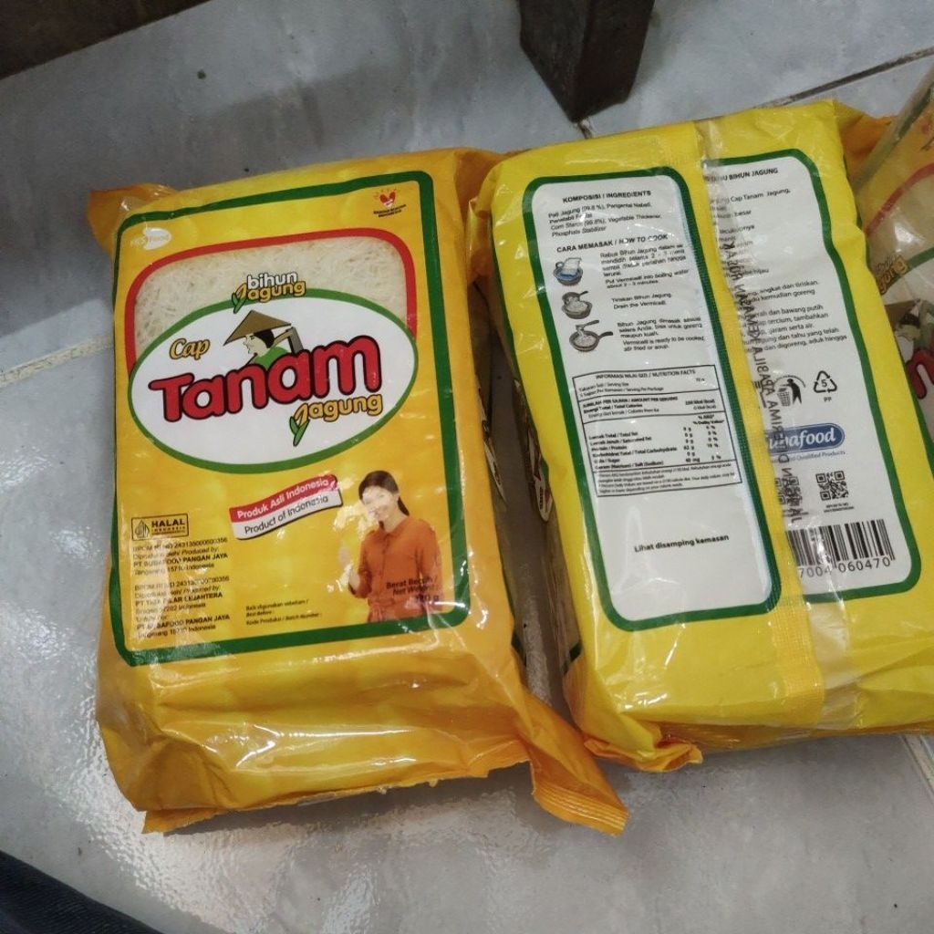 

mi bihun jagung Tanaman