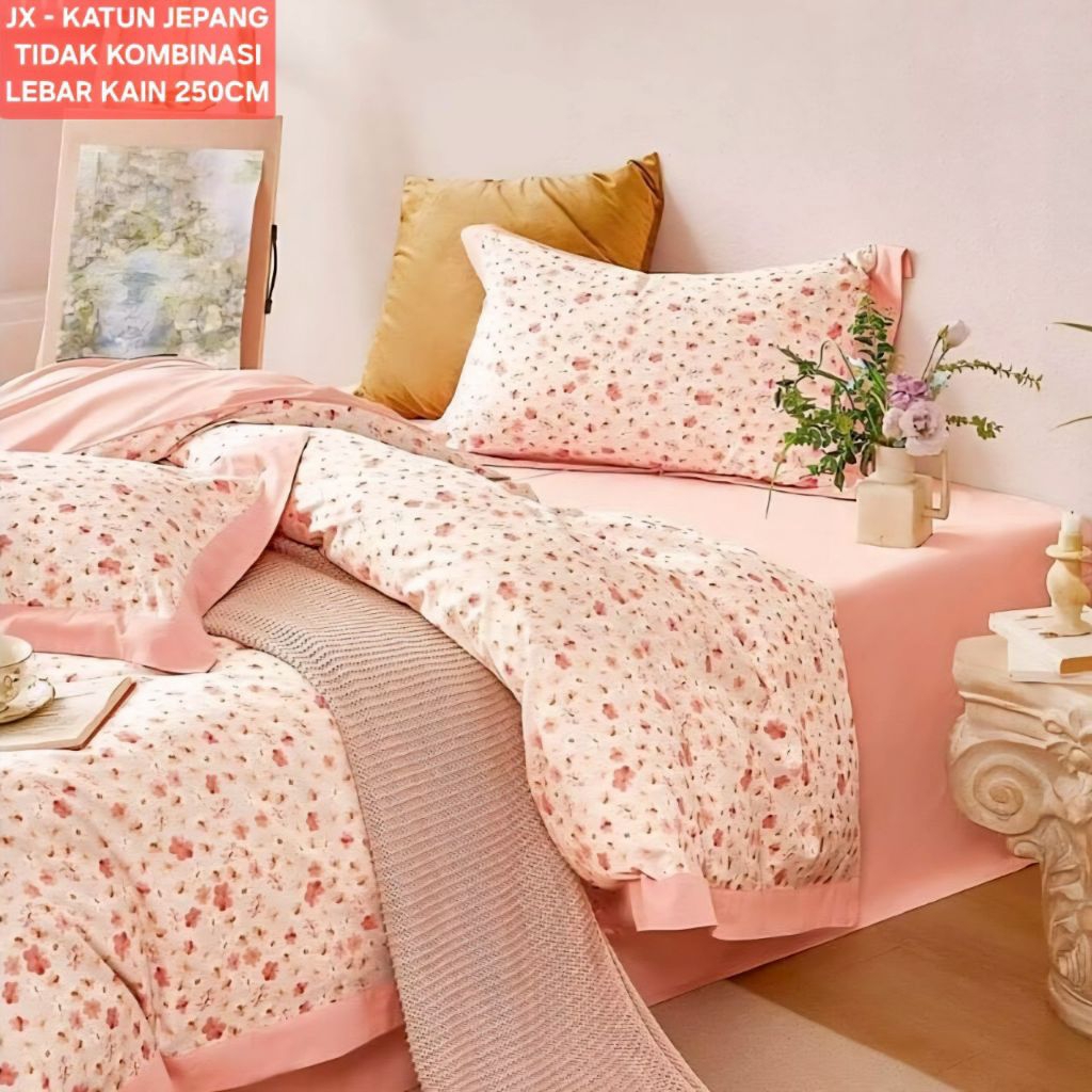 TOKO JAYATEX KAIN SPREI BAHAN KATUN JEPANG FULL KATUN IMPORT ADEM METERAN