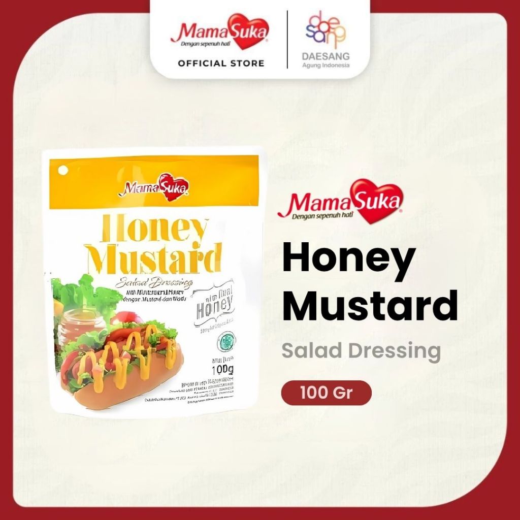 

Mamasuka Honey Mustard 100gr