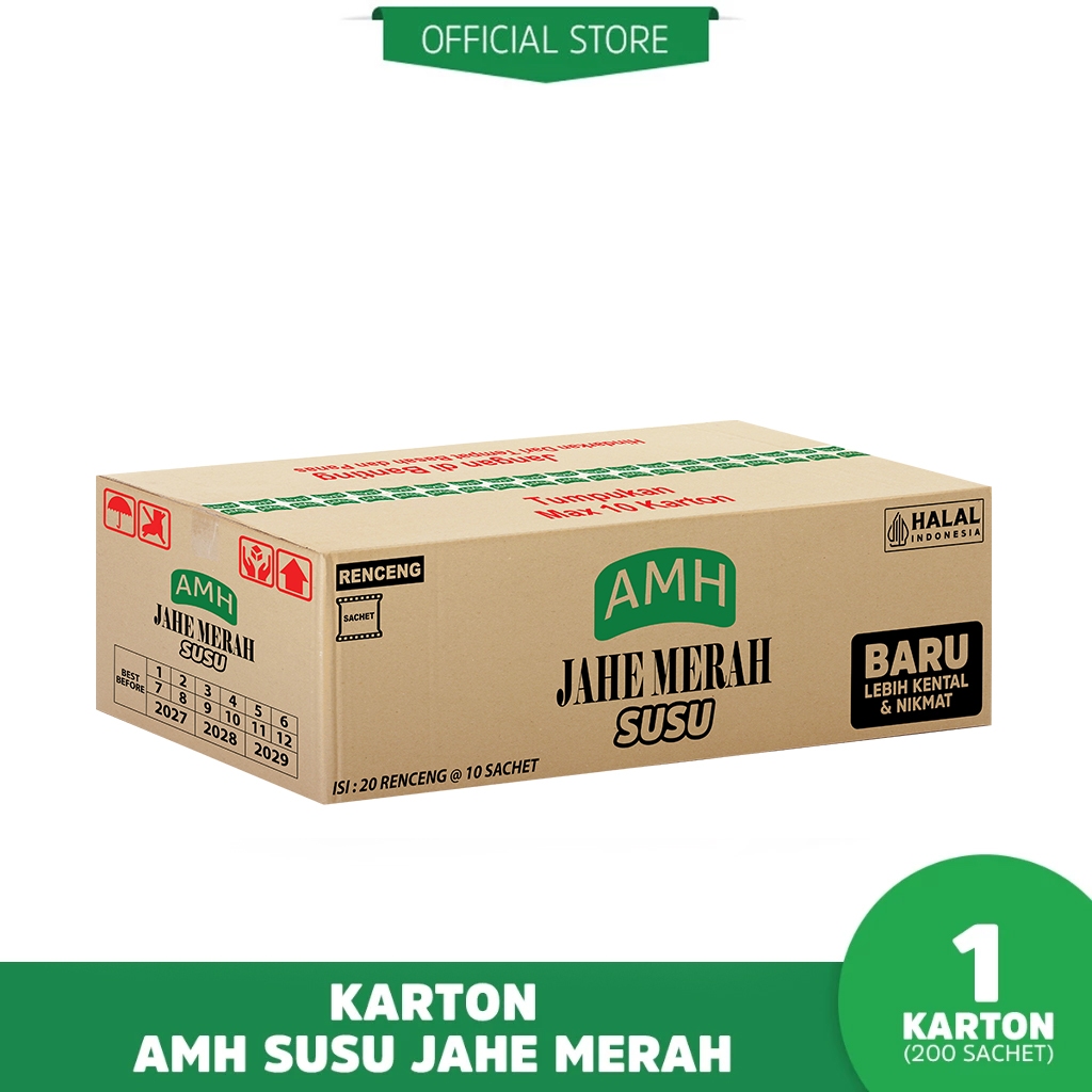 

AMH Susu Jahe Merah 1 Karton