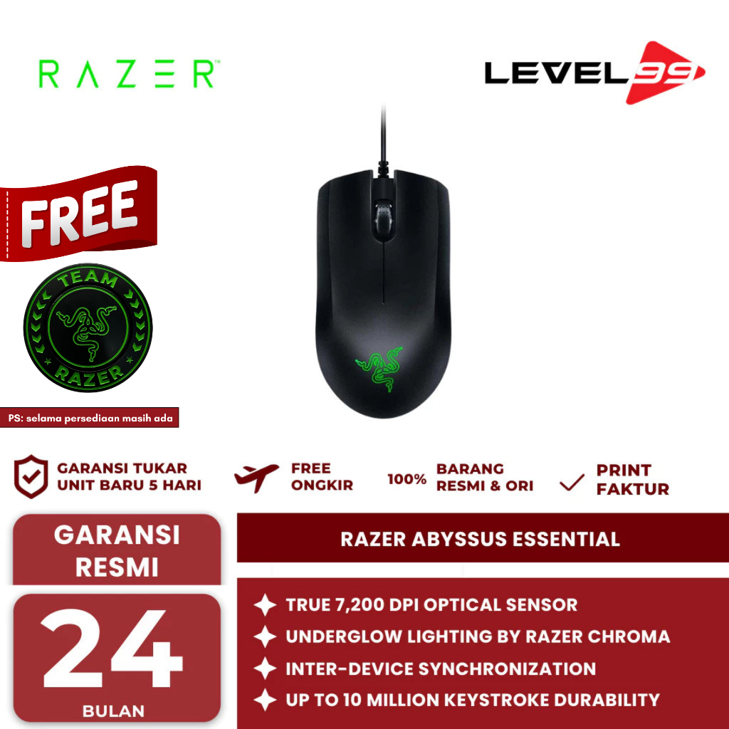 RAZER ABYSSUS ESSENTIAL Gaming Mouse