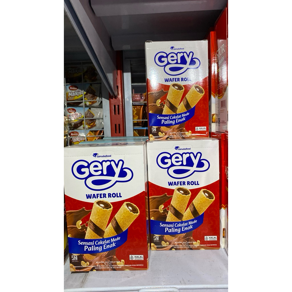 

GERY WAFER ROLL COKLAT isi 20 bungkus
