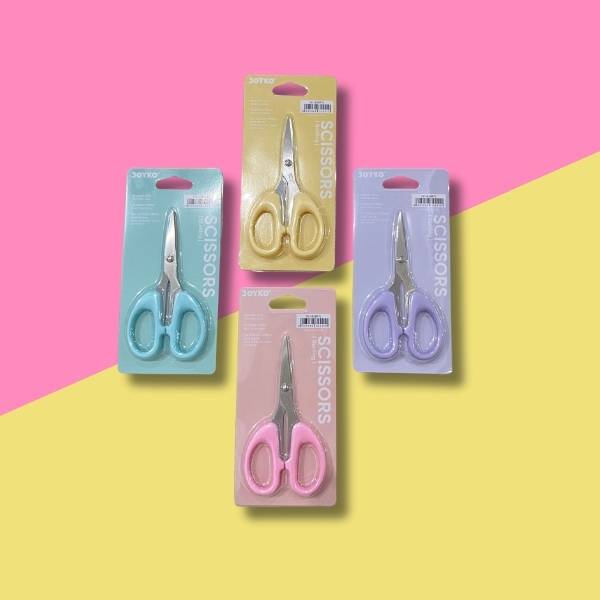 

Gunting kecil joyko pastel stainless steel scissor MK1939