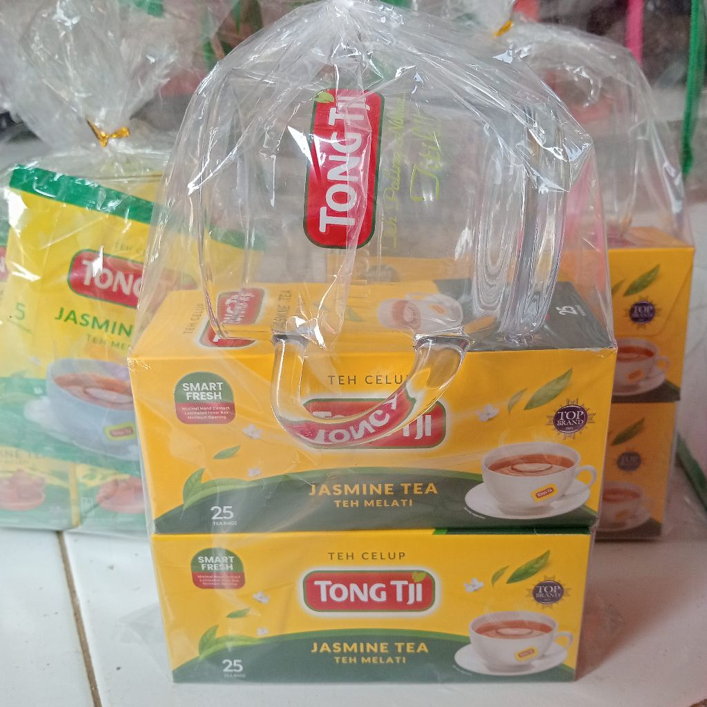 

Tong Tji Jasmine Tea Tanpa Amplop 25's || Celup