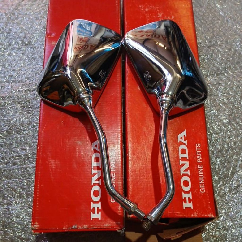 KACA SPION HONDA GL100 GL125 GLPRO GL MAX GL SERIES PLATINA  ORIGINAL BARU JAPAN