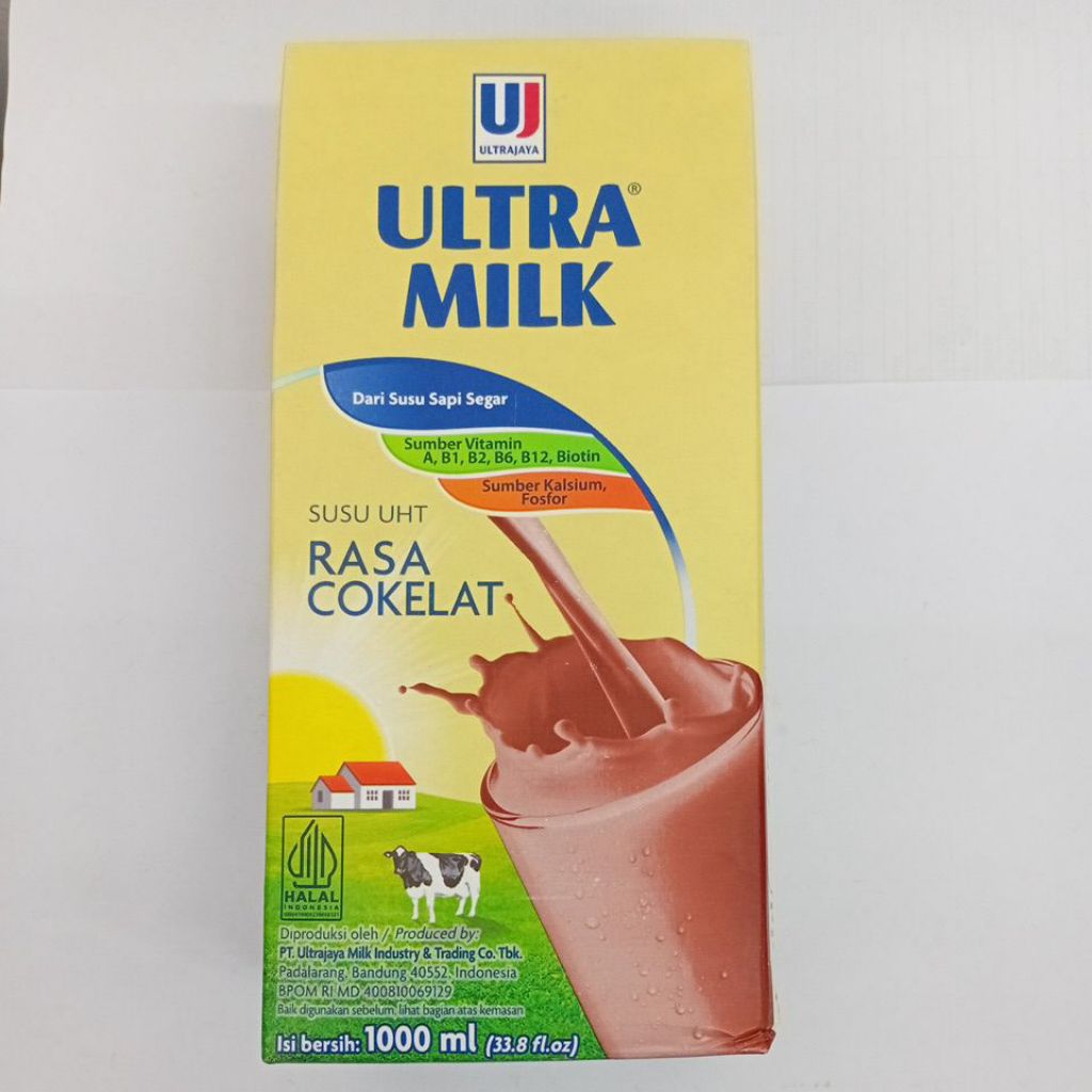 

(PROMO HEMAT) ULTRA MILK - SUSU UHT COKELAT 1 L