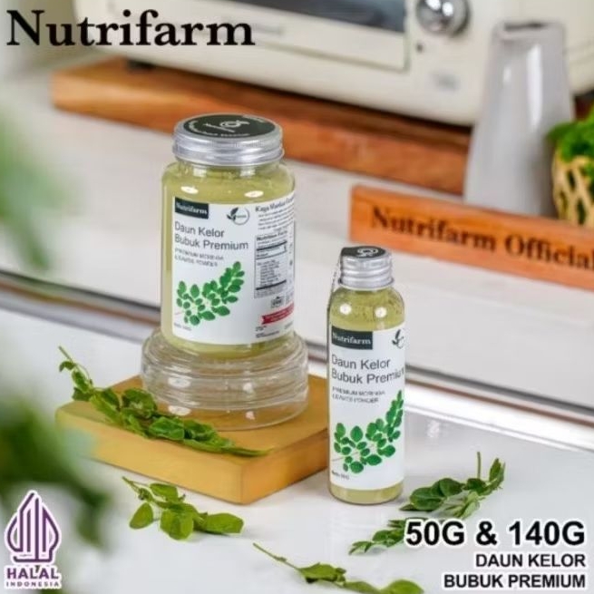 

Nutrifarm Daun Kelor 50gr & 140gr