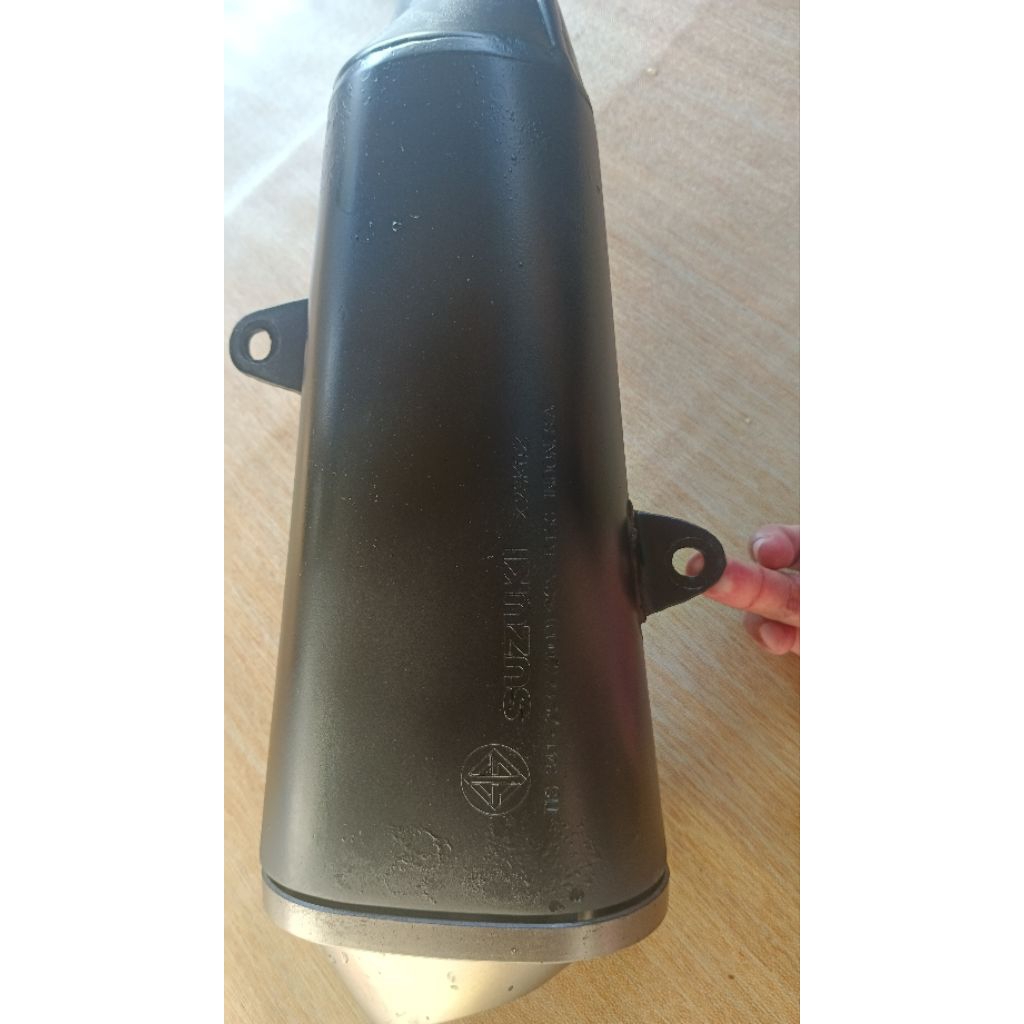 Knalpot Standar Copotan GSX R150, PNP untuk motor AEROX 155