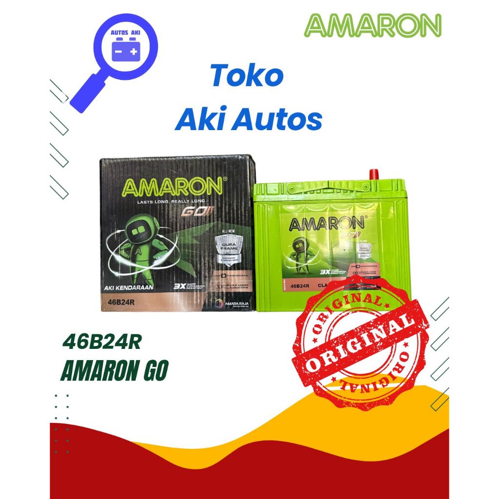 Aki Amaron Go 46B24R (NS60) 12V / 45Ah