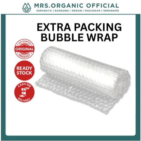 

Tambahan Extra Bubble Wrap – Packing Aman untuk Produk