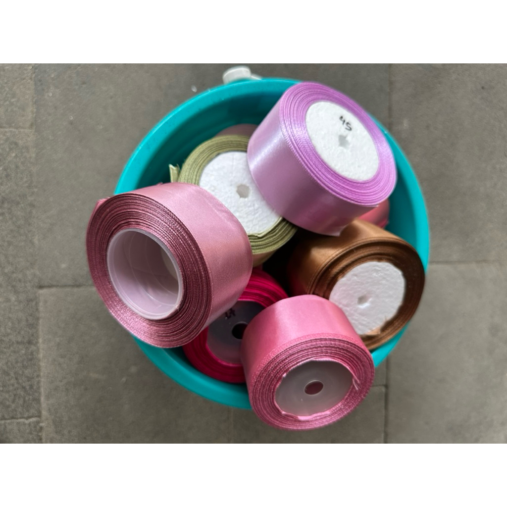 

Pita Mawar Satin Aneka Warna Bisa Kirim Instant