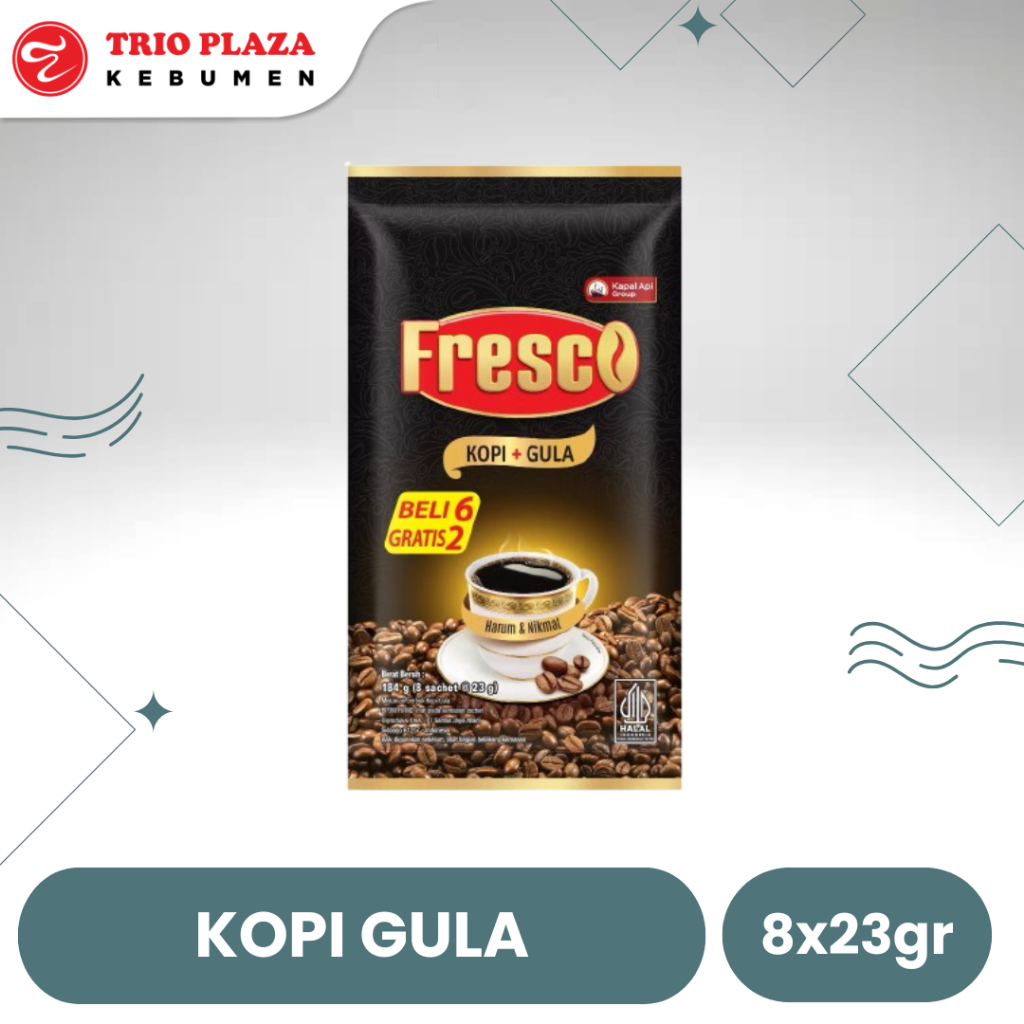 

FRESCO KOPI GULA ISI 8 x 20GRAM