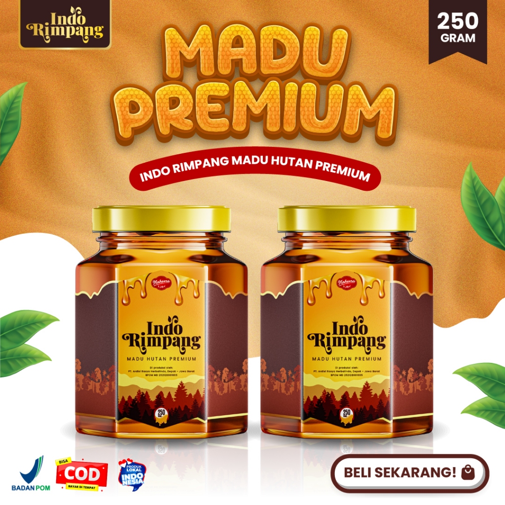 

Madu Hutan Premium Indo Rimpang 100% Alami - Pilihan Sehat dari Hutan Indonesia