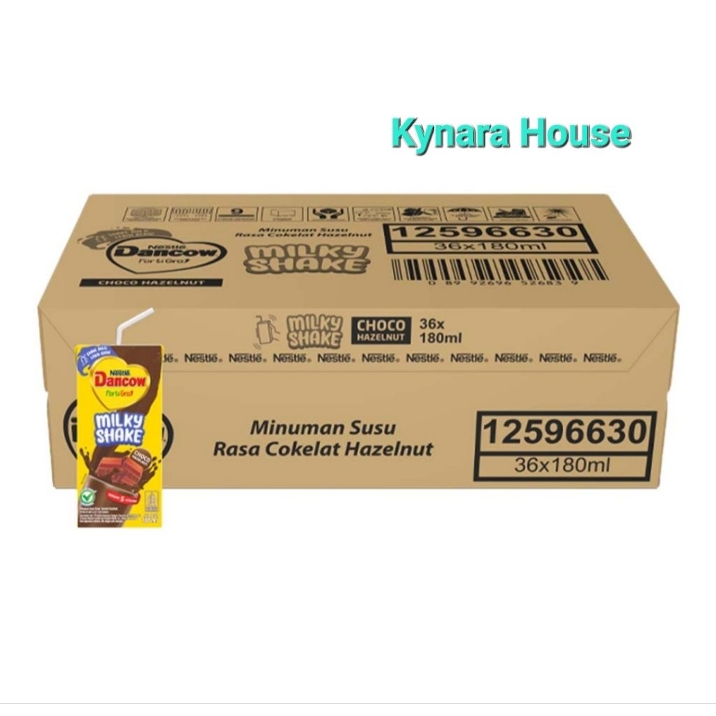 

Dancow Milkyshake Susu UHT 36x180ml (Karton)