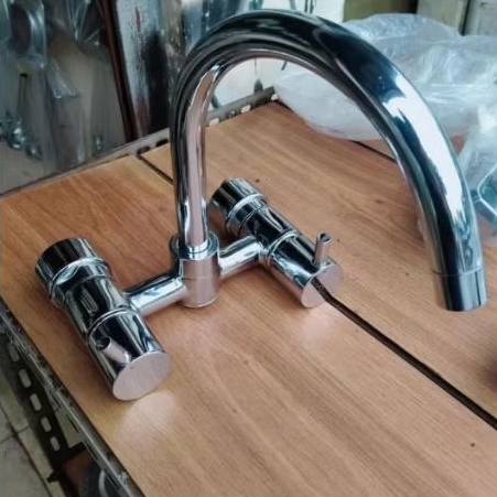 kran cuci piring | kran sink merek TOTO panas & dingin