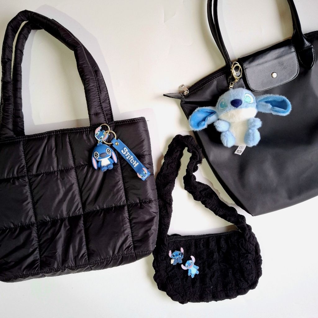 Totebag stitch / tas stitch / shoulderbag wanita / tas kerja / tas kuliah