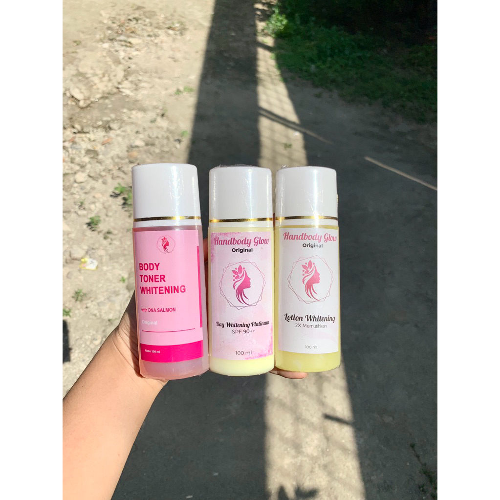 HB GLOW MALAM+HB GLOW SIANG+TONER BADAN