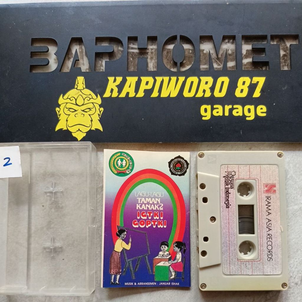 kaset pita,,IGTKI GOPTIK,,LAGU LAGU TAMAN KANAK2