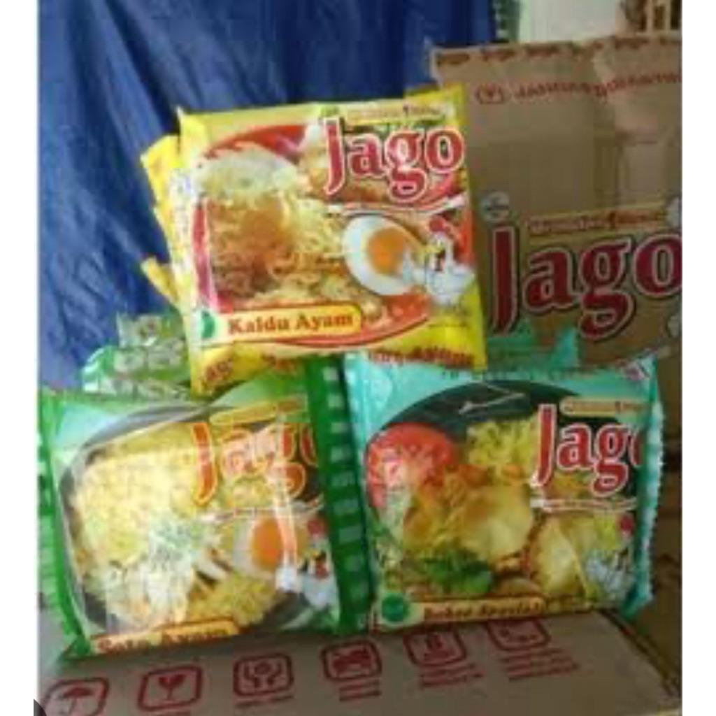 

Mie JAGO 38gram aneka rasa isi 10