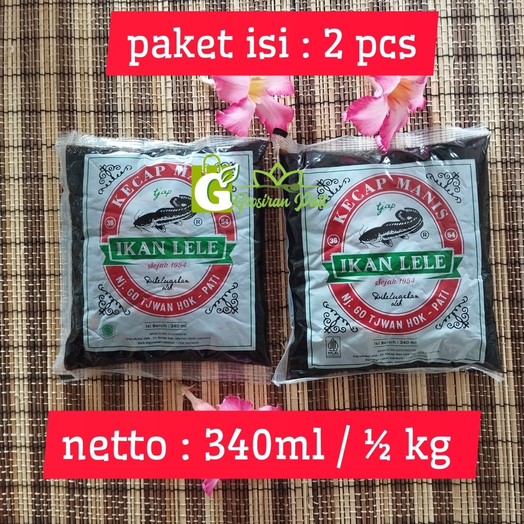 

KECAP LELE 340 ML / ½ KG PAKET ISI : 2