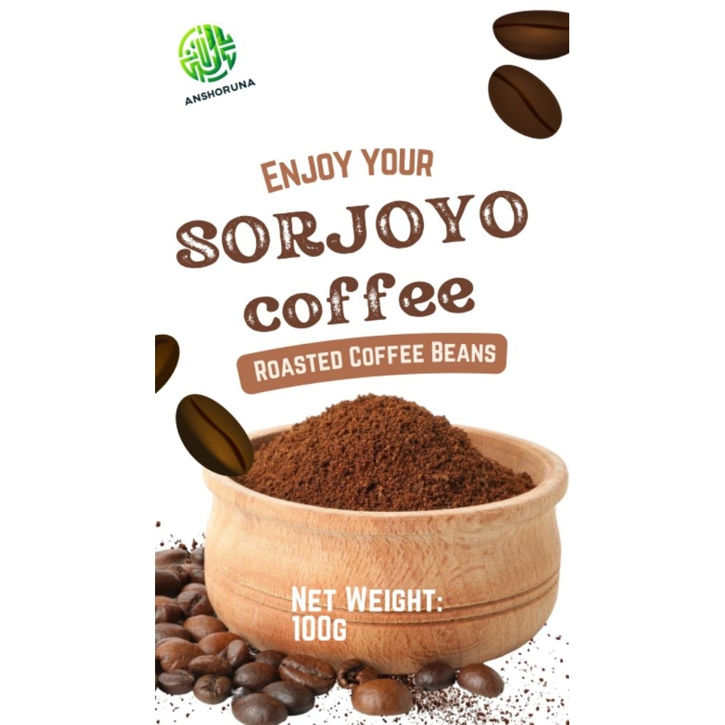 

bubuk kopi SORJOYO COFFEE berat 100gram