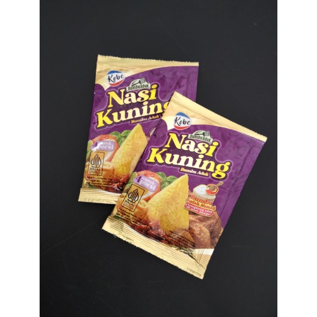 

Kobe bumbu aduk nasi kuning