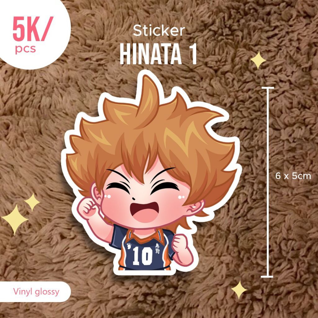 

Stiker hinata shoyo anime haikyuu anti air