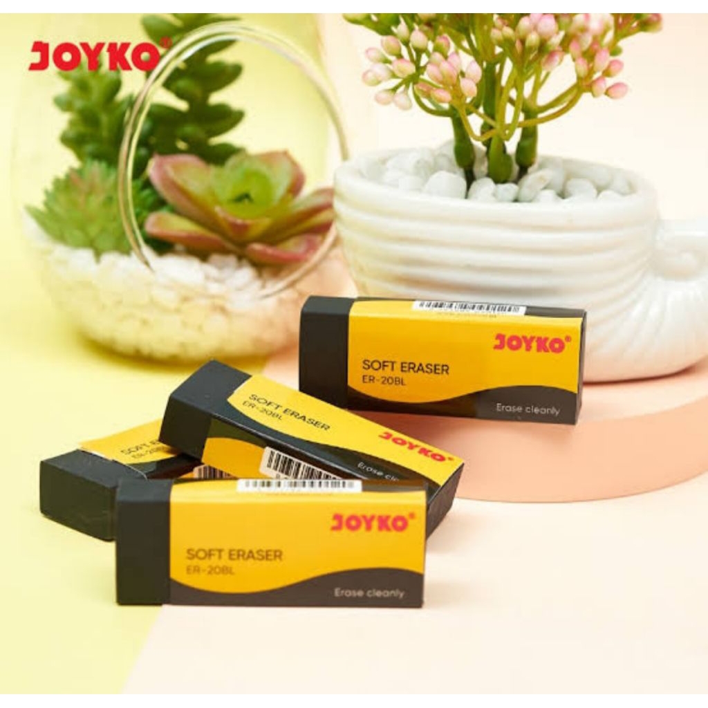 

Penghapus Joyko ER-20BL Hitam Besar ECER / Clean Eraser / Penghapus Joyko Bersih
