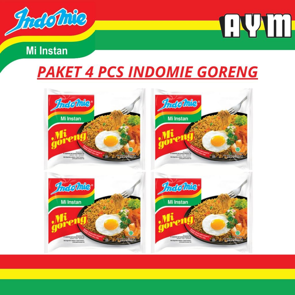 

PAKET 4 PCS INDOMIE GORENG