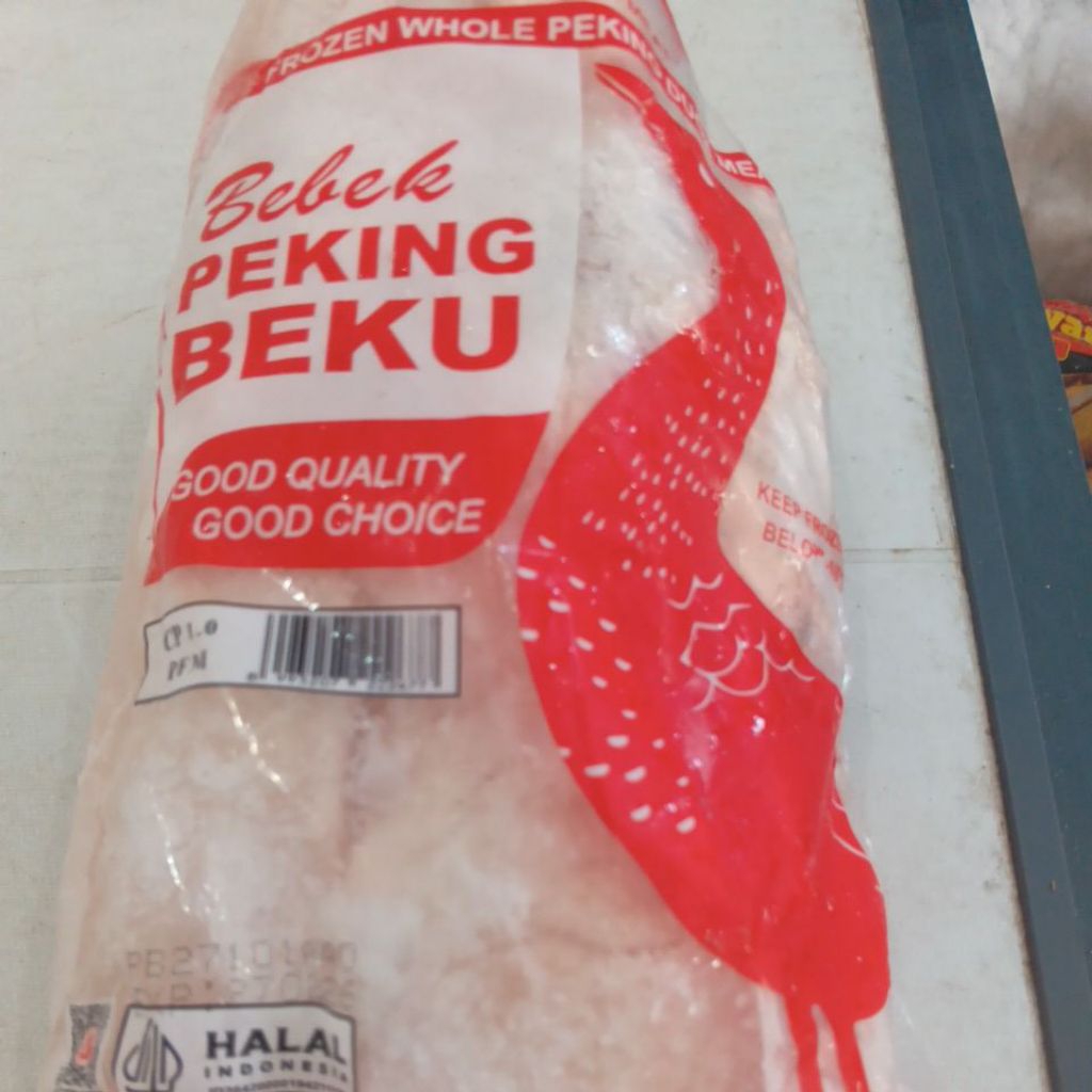

Daging Bebek Peking Utuh 1,1 kg lebih dikit kg (1.100gram -1.180gram) BEKU ,Karkas/Duck Whole,itik,Bebek