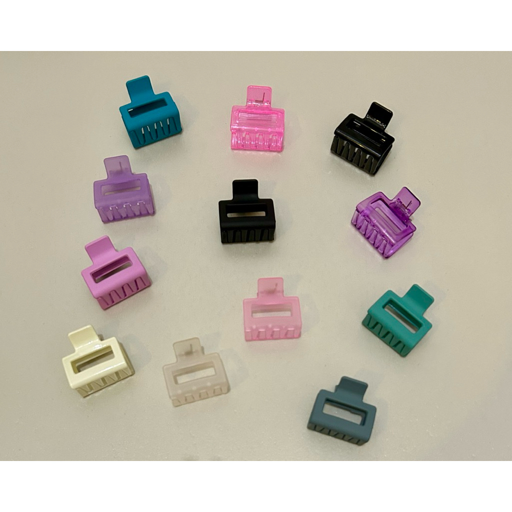 [CJR] JEDAI PETAK JEDAI WANITA JEDAI PLASTIK POLOS JEDAI KOTAK JEDAI KOREA JEPIT RAMBUT JEPIT PETAK 