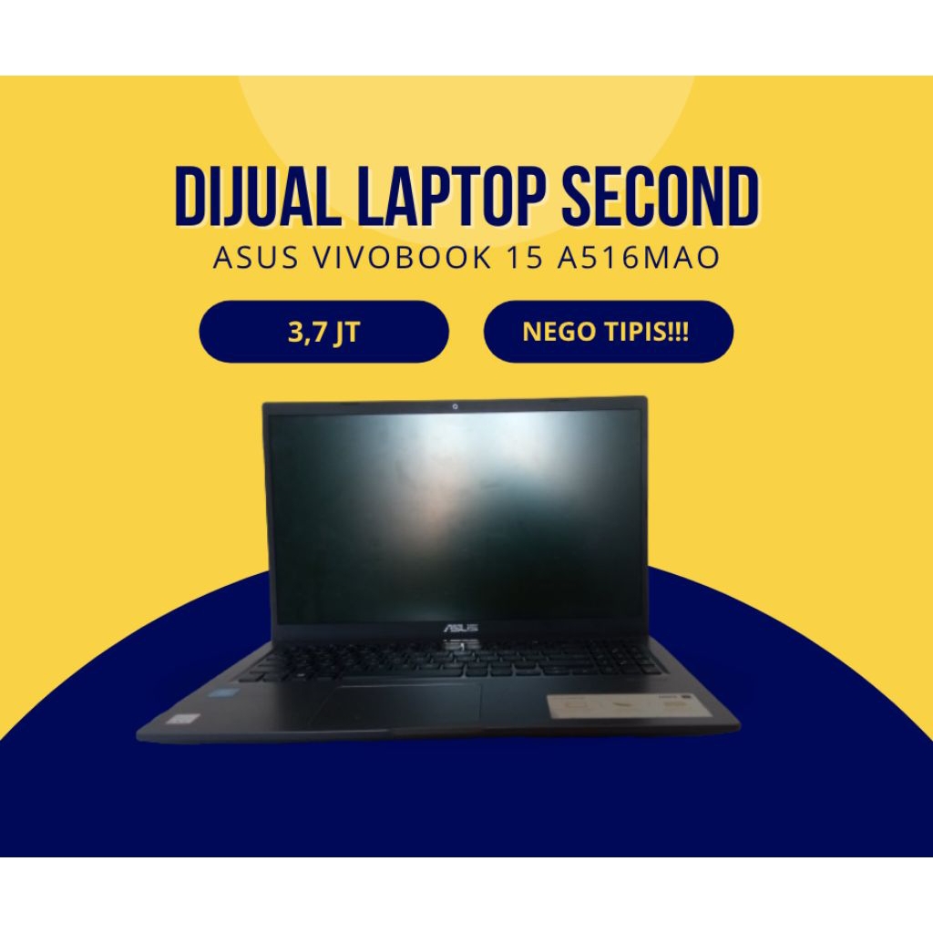 [LAPTOP SECOND] ASUS VIVOBOOK 15 A516MAO