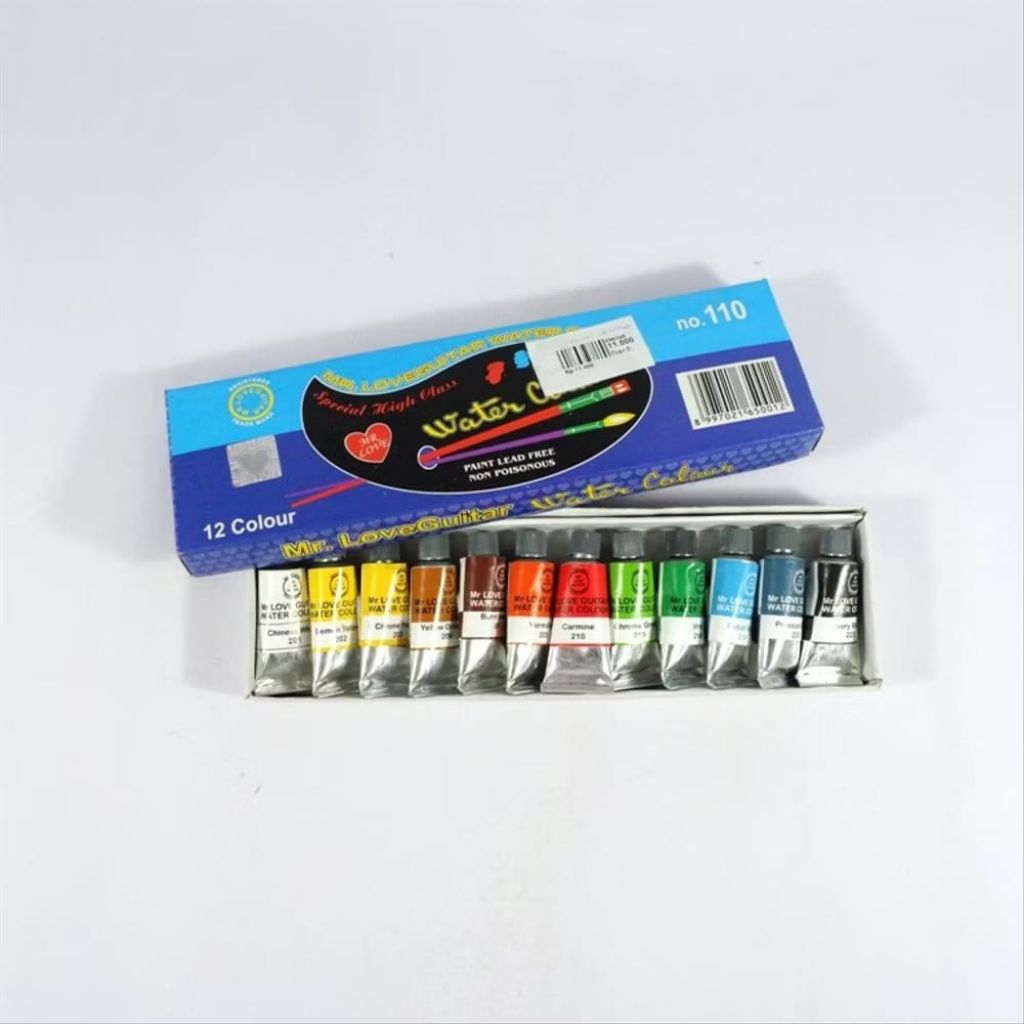 

( 1 SET ) Cat Air 12 Warna GUITAR 110