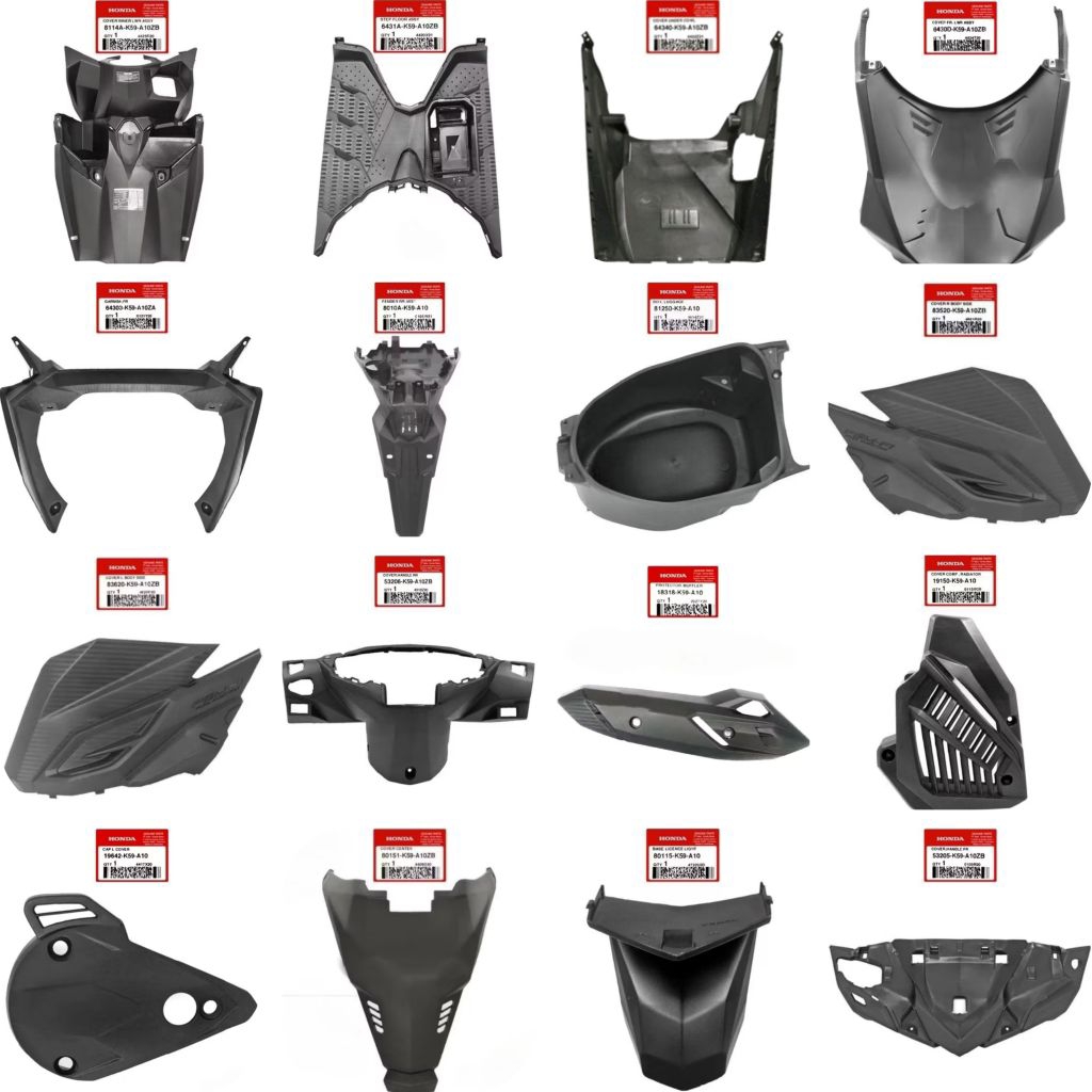 Paketan Cover Full Body Kasar Vario 125 / 150 led old 2015 - 2017 original AHM