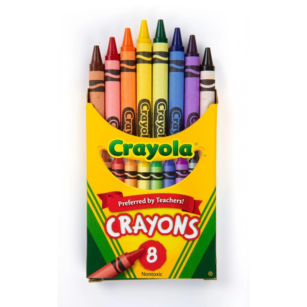 

Crayola Crayon isi 8 Classic Colors 523008 Crayon Anak Nontoxic