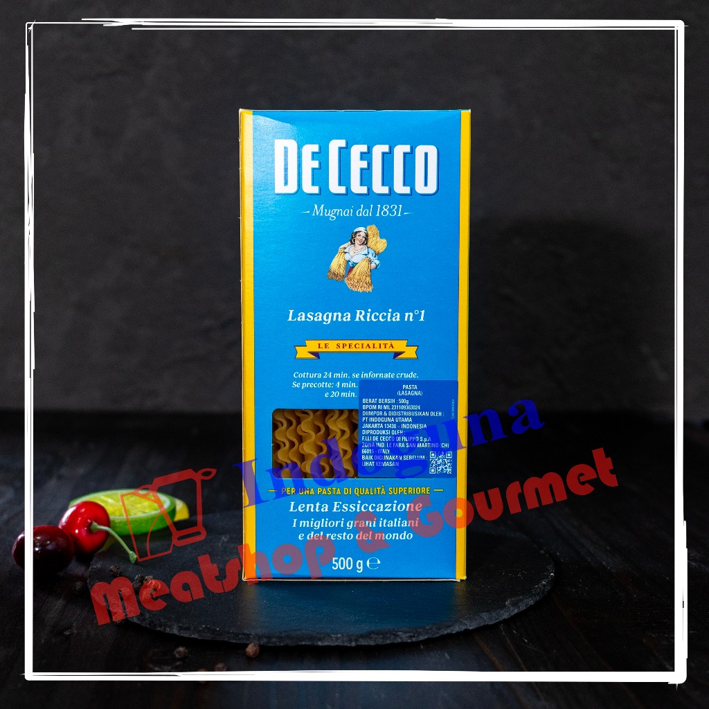 

De Cecco Dececco Pasta Lasagna Riccia 500gr
