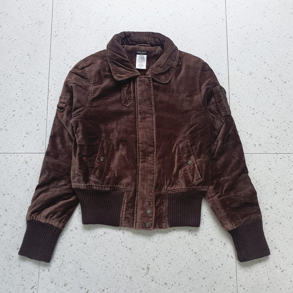 Jaket Bomber Wanita/Anak GUESS JEANS / Size S sd M - LD 50 cm / Bekas - Second - Preloved