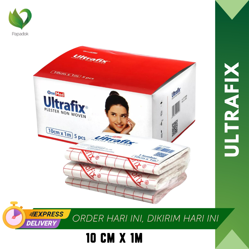 Onemed Ultrafix 10x1 Plester Penutup Luka / Plester Ultrafix 10cm x 1m