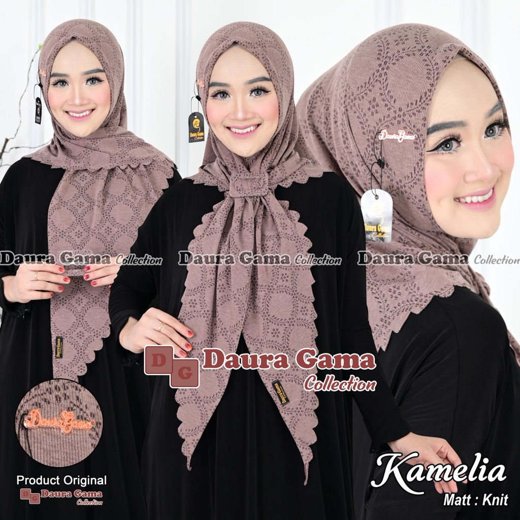 DAURAGAMA HIJAB INSTAN KAMELIA MALAY NON PED ORI DAURAGAMA HIJAB
