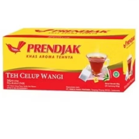 

TEH PRENDJAK isi 25 Teh Hitam Celup Dengan Rasa Unik Vanila dan Mawar 50 gr