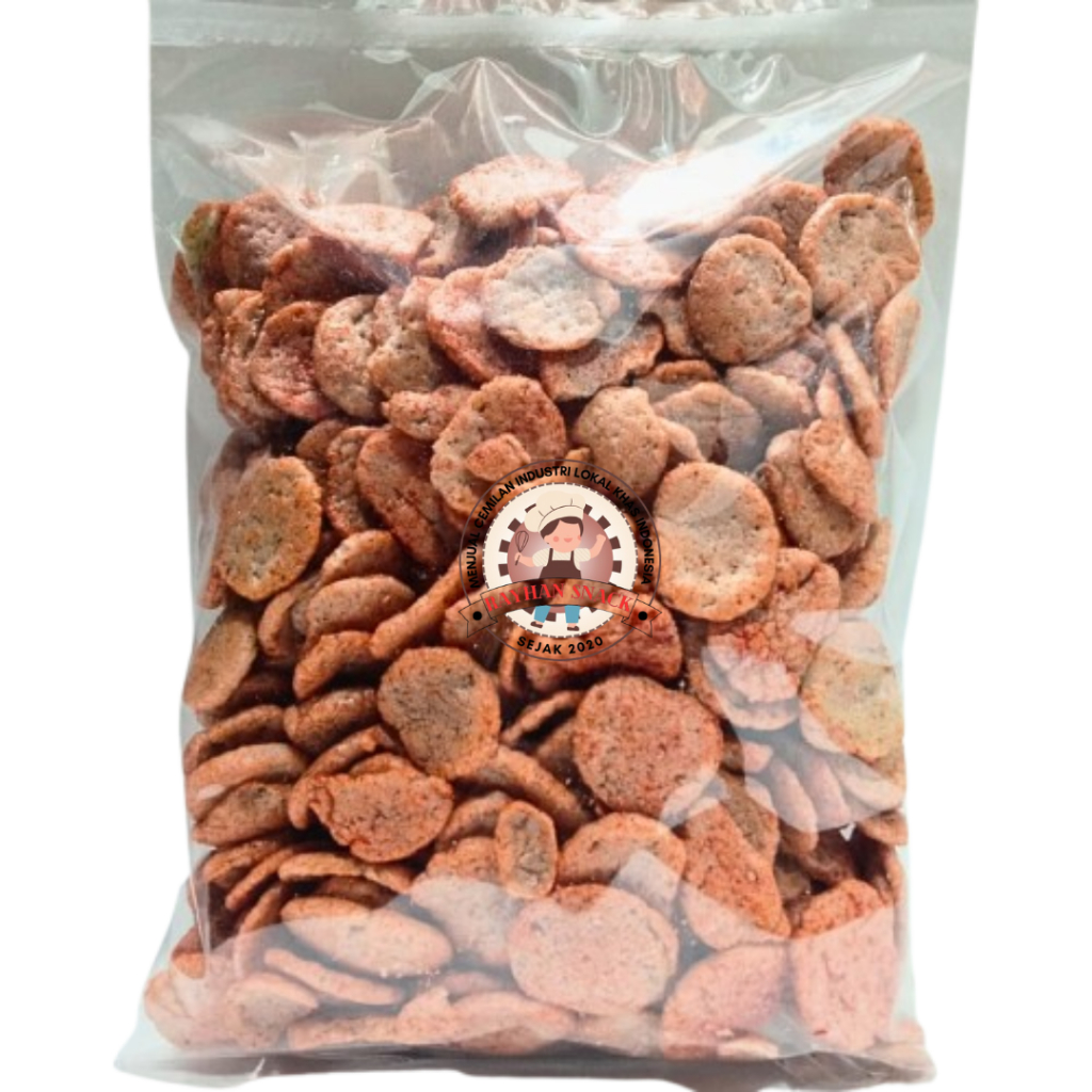 

Kerupuk jengkol pedas gurih yang menghadirkan kesegaran camilan yang bikin ketagihan ukuran 250gram