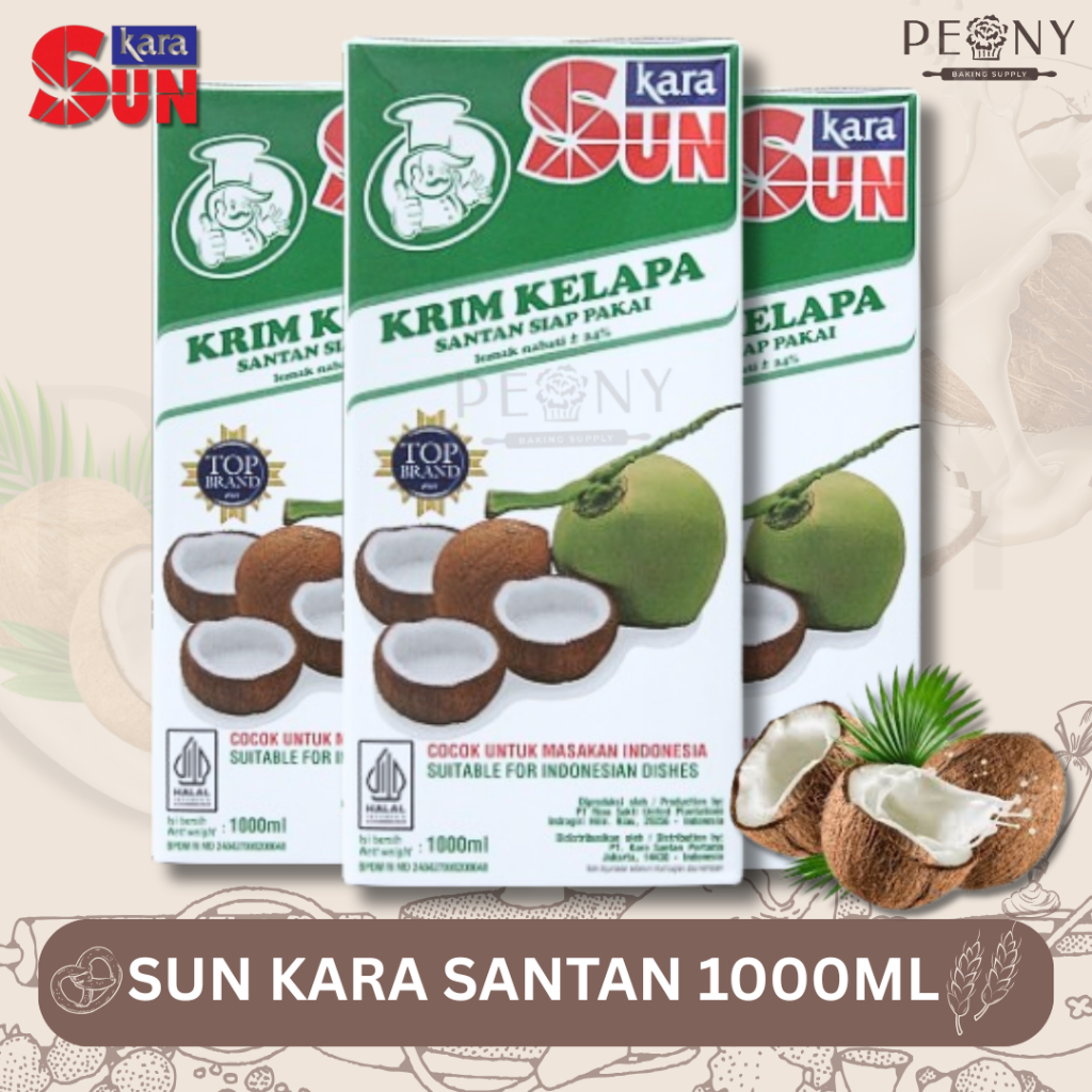 

SUN KARA SANTAN 1000 ML/ SANTAN 1 LITER