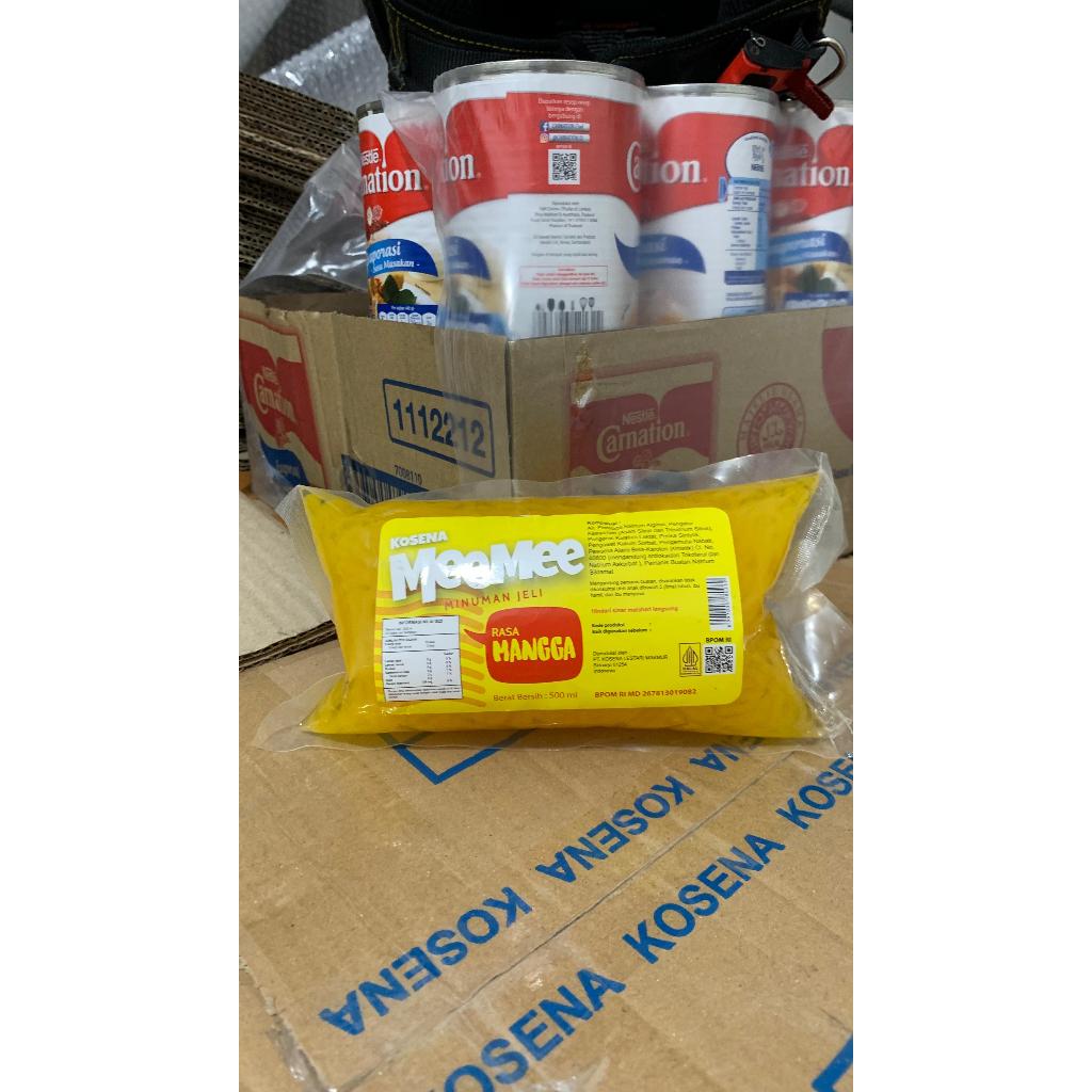 

Kosena Mie Rasa Mangga with Topping Mie | Jelly Motif Meeme