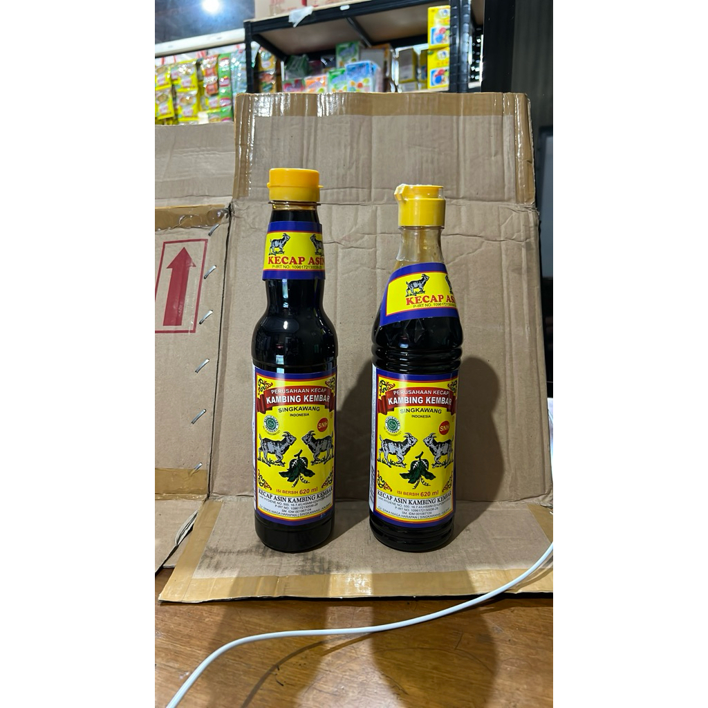 

Kecap Asin Kambing Kembar / Kecap Asin Singkawang - Sin Nyun Hin 620ml