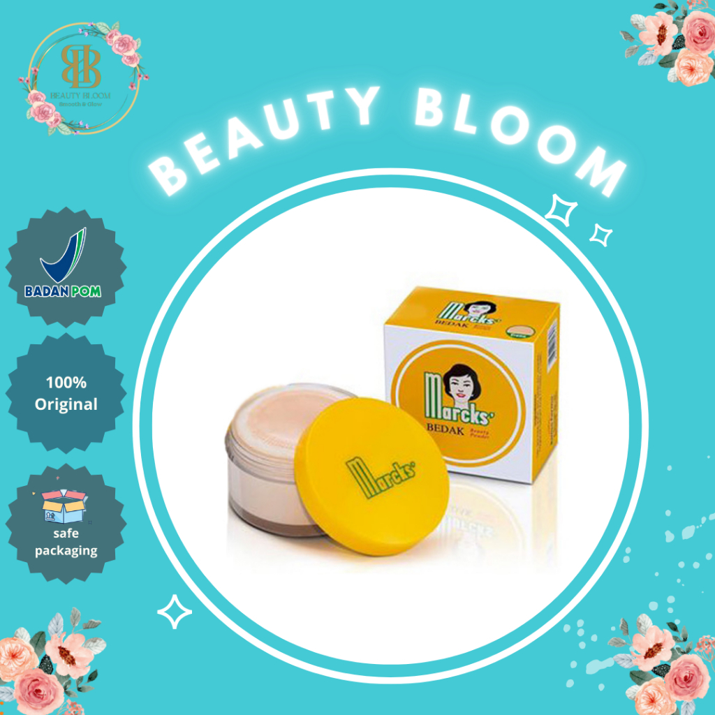 Active | Marcks Active Beauty powder | Bedak Marcks 20 gram Bedak marcks active